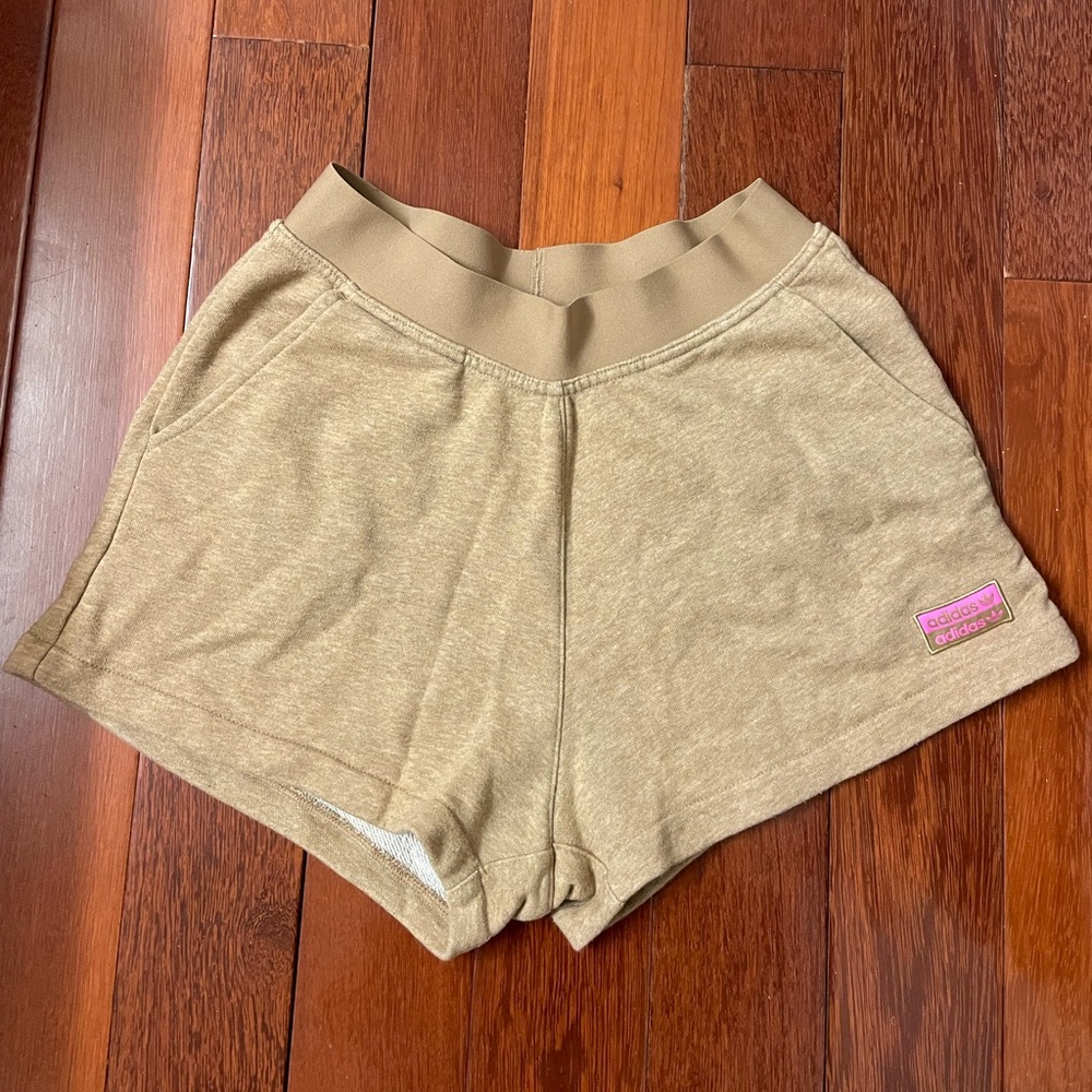 Adidas Women's Athletic Tan Shorts